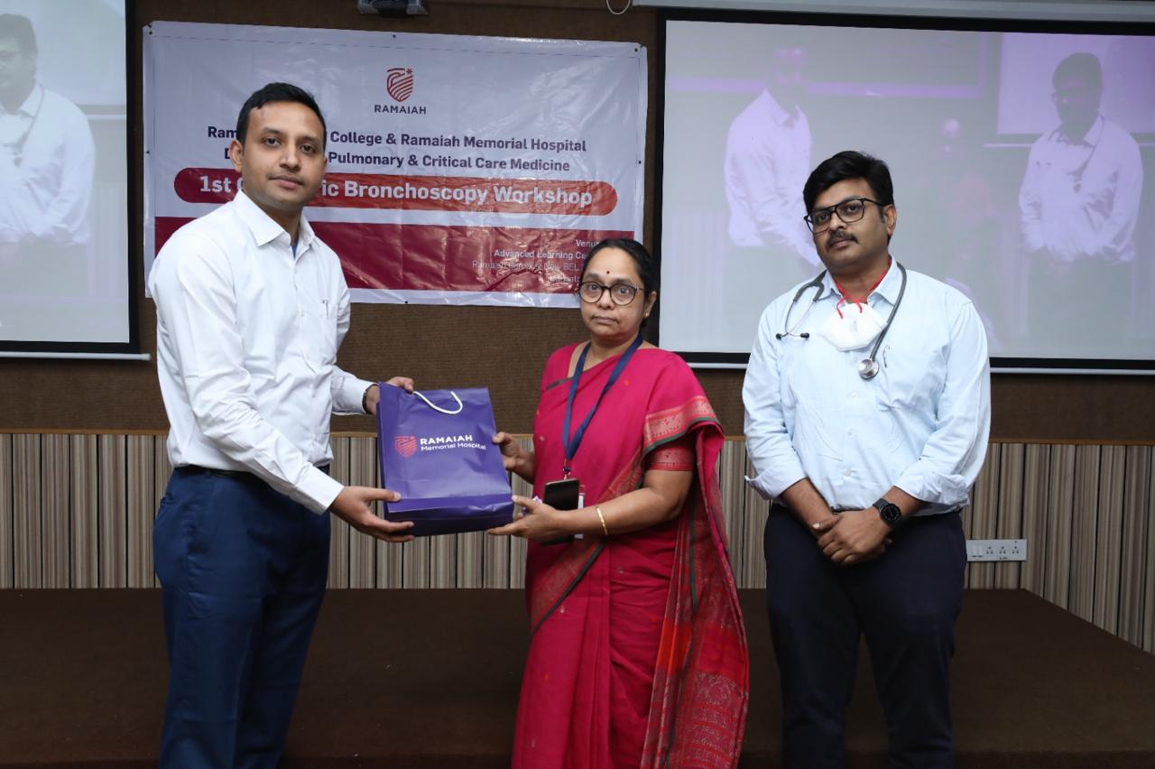1st Diagnostic Bronchoscopy Workshop at Ramaiah Memorial Hospital